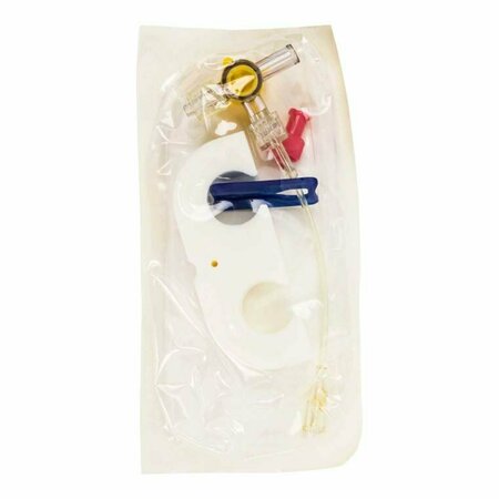 MEDLINE 3-Way Stopcock with 5 in. Extension, Non-Sterile, 100PK MSCS10001